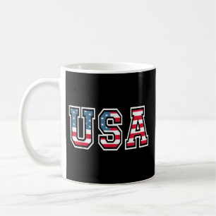 Taza De Café Bandera Patriótica Estadounidense Para Hombres Niñ