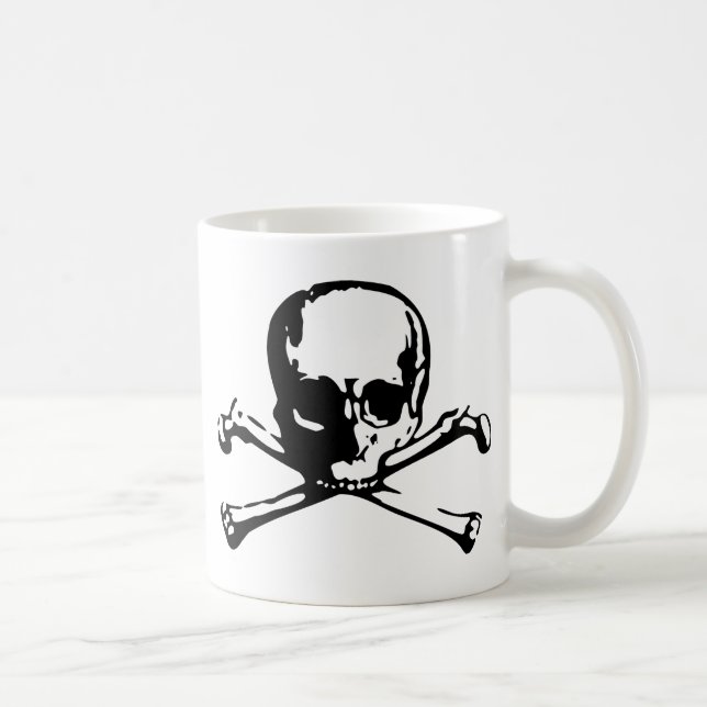 Taza De Café Bandera pirata (Derecha)