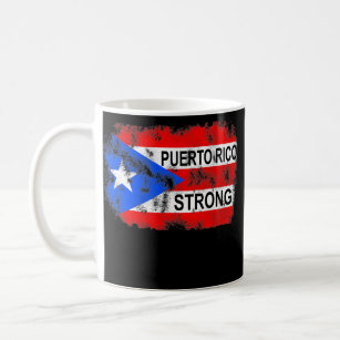 Taza De Café Bandera Puerto Rico Fuertes Guay Banderas puertorr