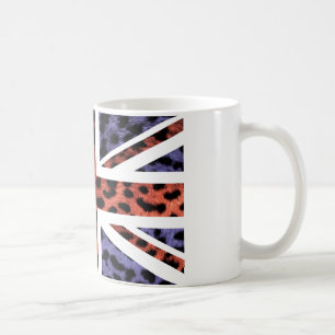 Taza De Café Bandera salvaje de Jack Británicos (Reino Unido)