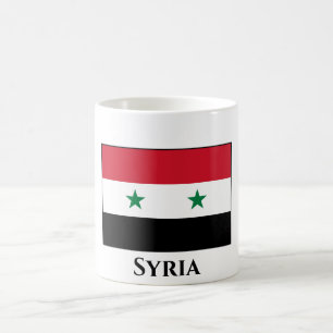 Taza De Café Bandera siria (siria)