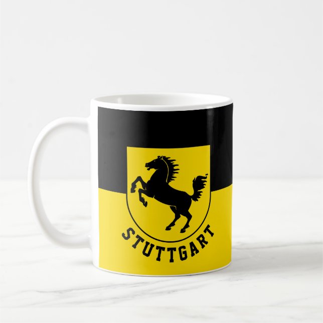 Taza De Café Bandera Stuttgart (Alemania) (Izquierda)
