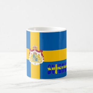 Taza De Café Bandera sueca