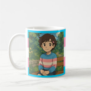 Taza De Café Bandera Transgénero LGBTQIA+