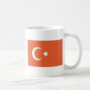 Taza De Café Bandera turca