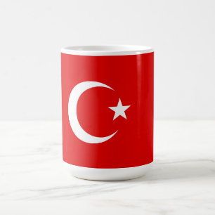 Taza De Café Bandera turca