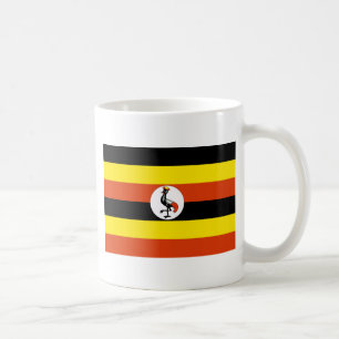 Taza De Café bandera uganda