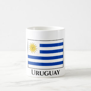 Taza De Café Bandera uruguaya