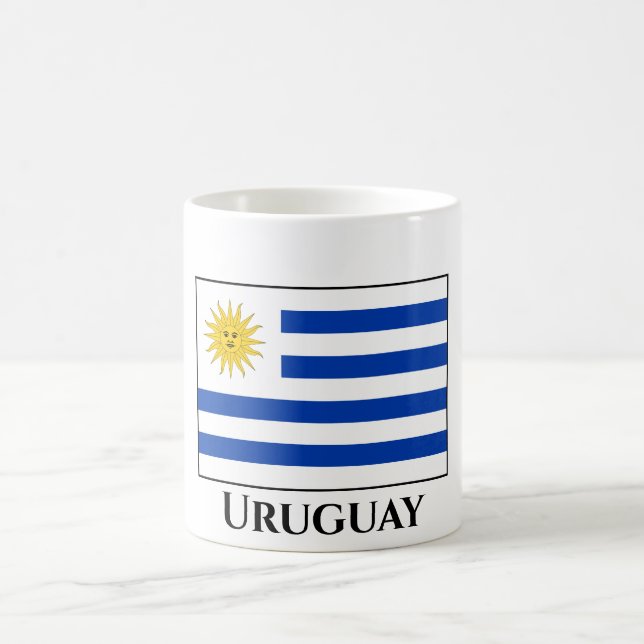 Taza De Café Bandera uruguaya (Centro)