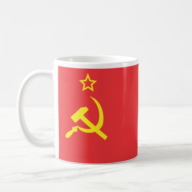 Taza De Café Bandera USSR (Izquierda)