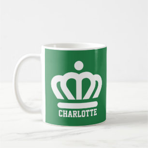 Taza De Café Bandera (variante) de Charlotte, NC