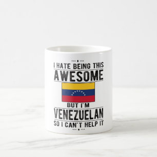 Taza De Café Bandera venezolana Venezuela Orgullosa raíces ven