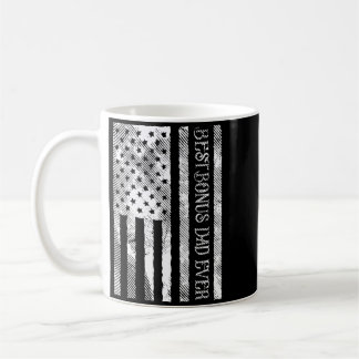 Taza De Café Bandera vintage patriota Bonus Dad hombres
