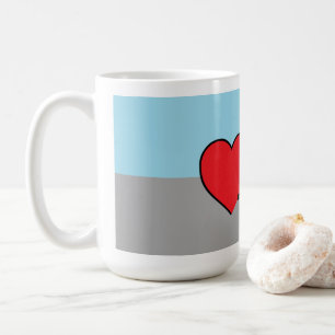 Taza De Café Bandera y símbolo de orgullo autosexual