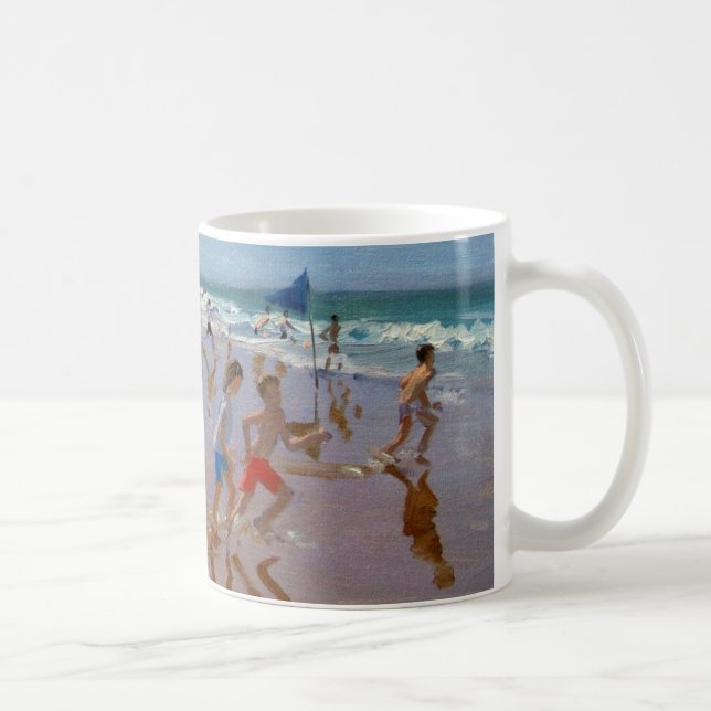 Taza De Café Banderas y reflexiones Montalivet (Derecha)
