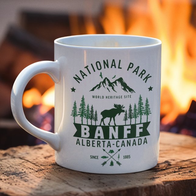 Taza De Café Banff National Park Beautiful Landscape (Subido por el creador)