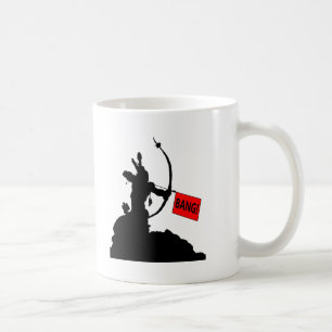 Taza De Café "¡BANG!" Arrow Funny Mug
