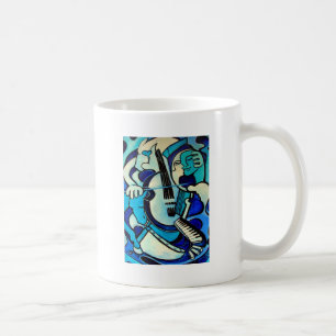Taza De Café Bang azul