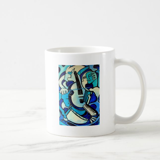 Taza De Café Bang azul (Derecha)