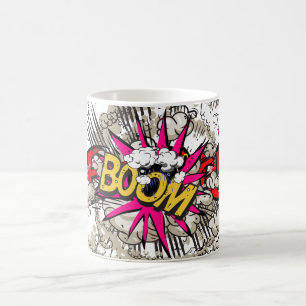 Taza De Café ¡bang!, bang, pop, BOOM!