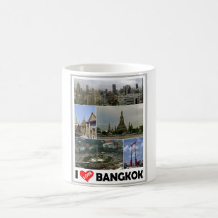 Taza De Café Bangkok - I Love - Tailandia -