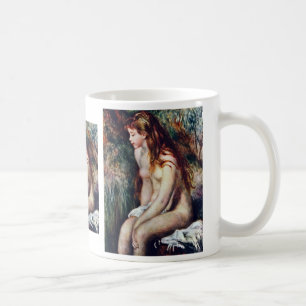 Taza De Café Bañista joven de Pierre-Auguste Renoir