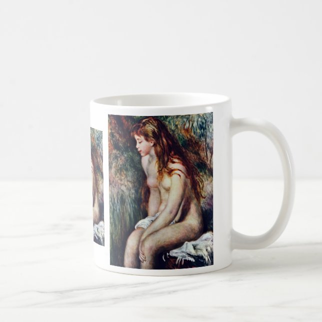 Taza De Café Bañista joven de Pierre-Auguste Renoir (Derecha)