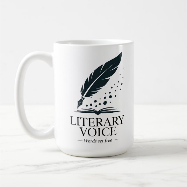 Taza De Café Banned Authors Tribute (Izquierda)