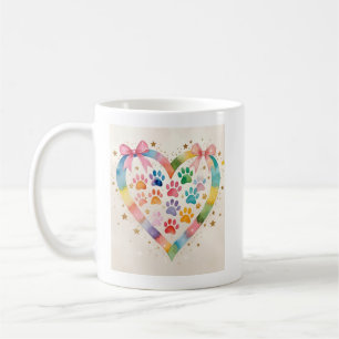 Taza De Café Banner de amor animal - Impresión conmemorativa de