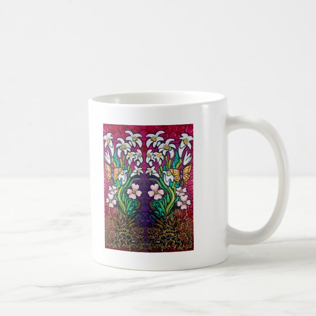 Taza De Café Banner de Pascua (Derecha)