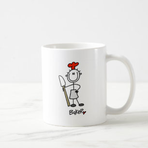 Taza De Café Baño de la figura del stick