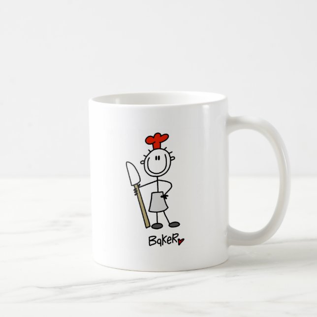 Taza De Café Baño de la figura del stick (Derecha)