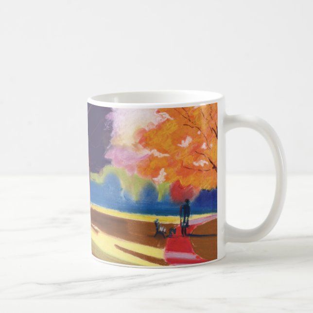 Taza De Café Baño del parque de Victoria (Derecha)