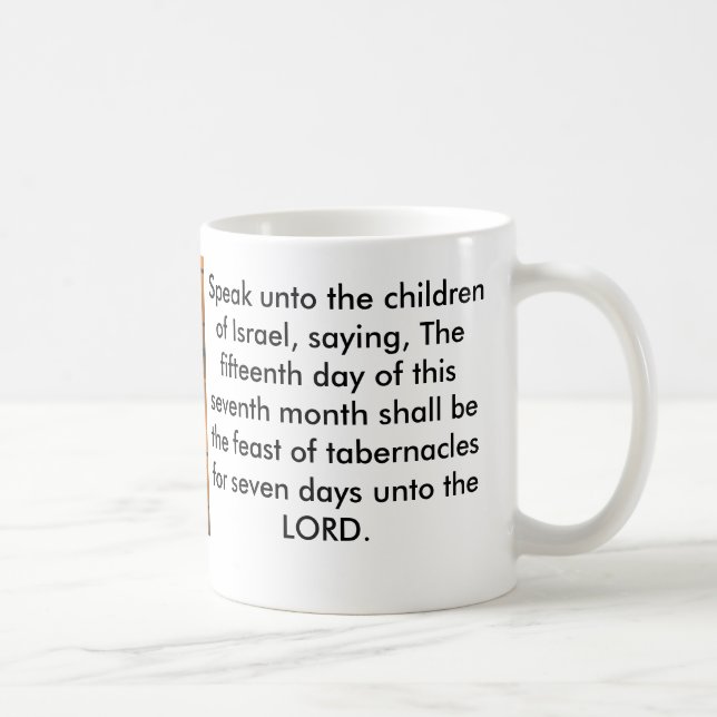 Taza De Café Banquete del verso de la biblia de los (Derecha)