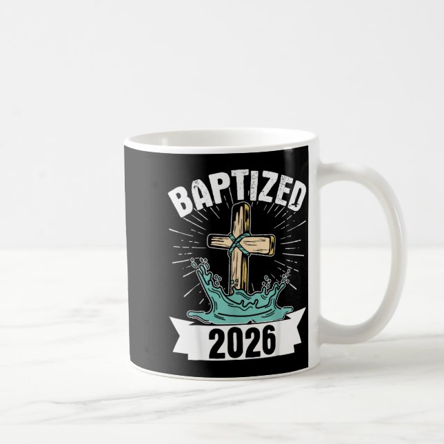 Taza De Café Baptized 2026  (Derecha)