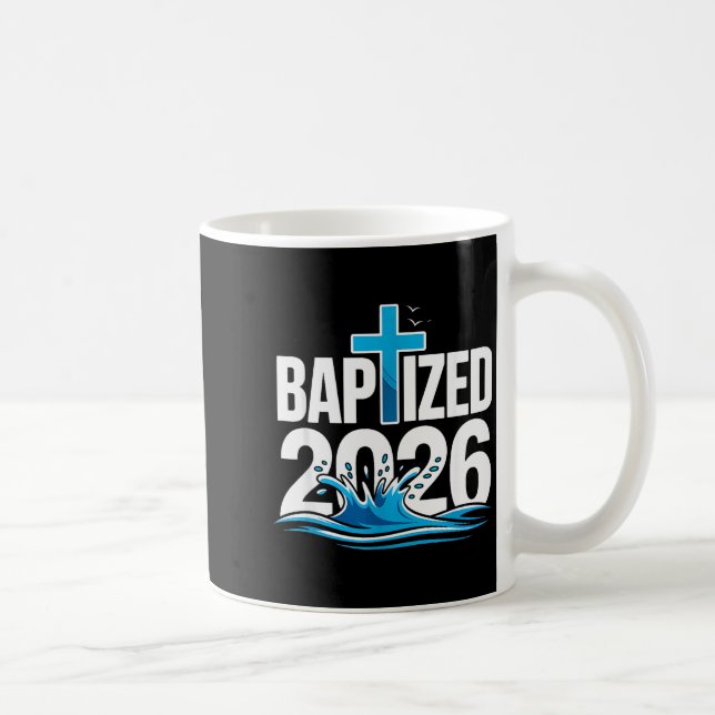 Taza De Café Baptized 2026  (Derecha)