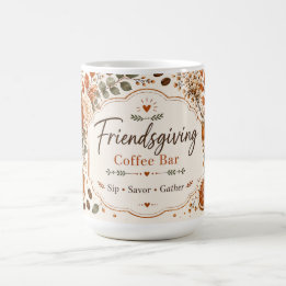 Taza De Café Bar de Café Friendsgiving