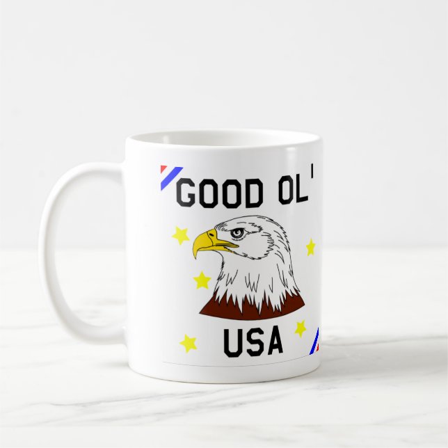 Taza De Café Bar de empate Ol' USA (Izquierda)
