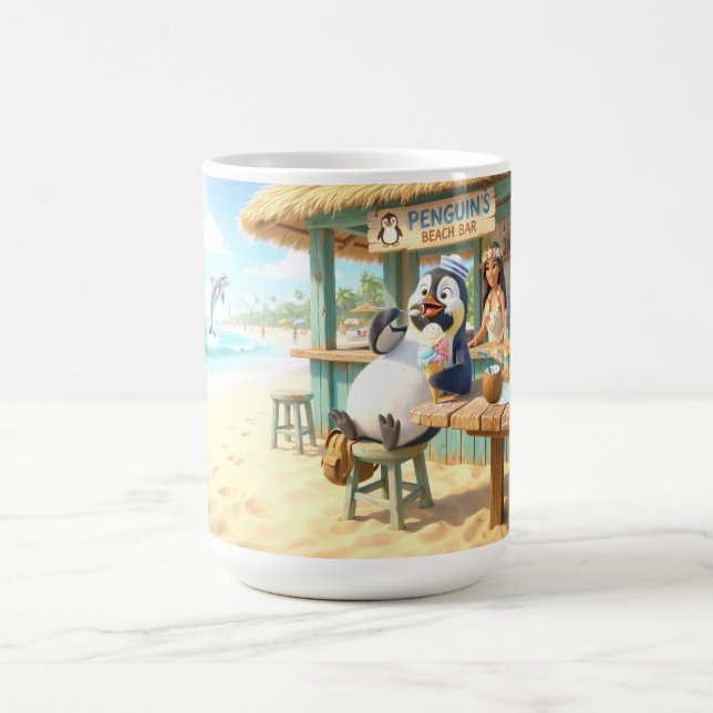 Taza De Café Bar de playa del pingüino (Centro)