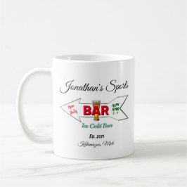 Taza De Café Bar en casa Pub Man Cave Café Toddy Mug Cup