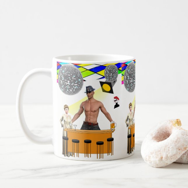 Taza De Café Bar Mug (Con donut)