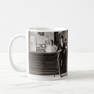 Taza De Café Bar Saloon Hombres del Interior Hombre Cueva pub d