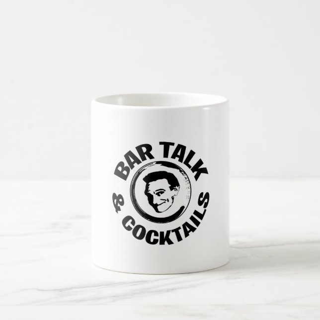 Taza De Café Bar Talk & Cocktails Café Mug (Centro)