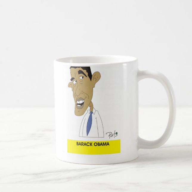 Taza De Café Barack Obama (Derecha)