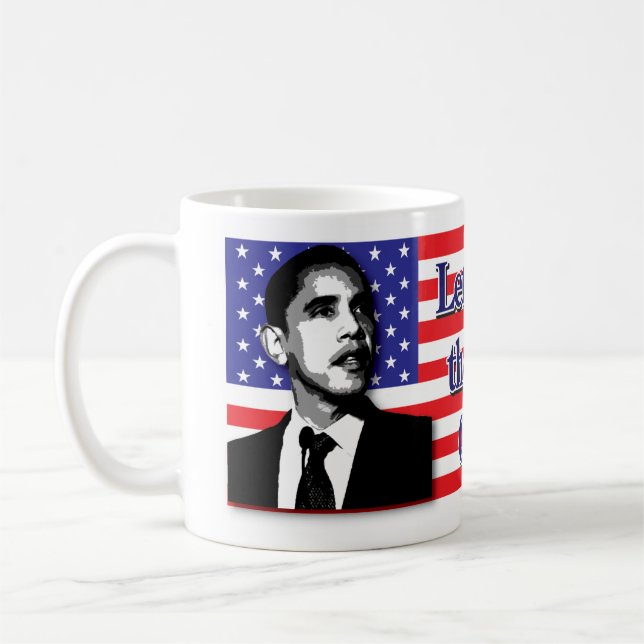 Taza De Café Barack Obama (Izquierda)