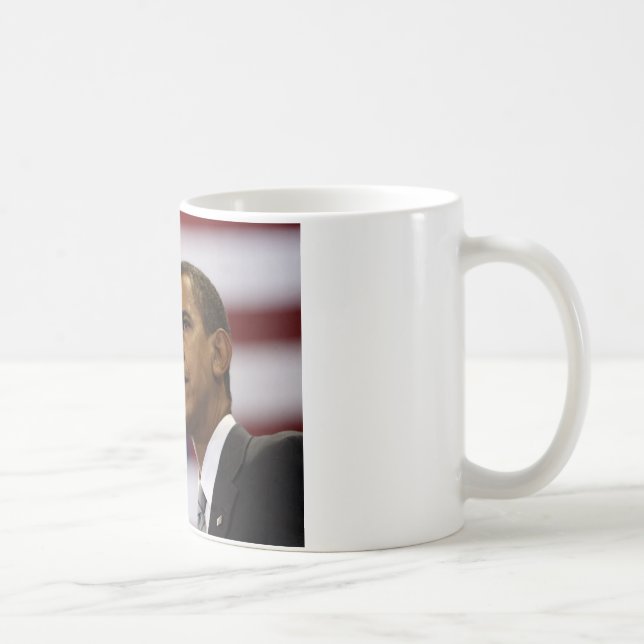 Taza De Café Barack Obama elegido (Derecha)