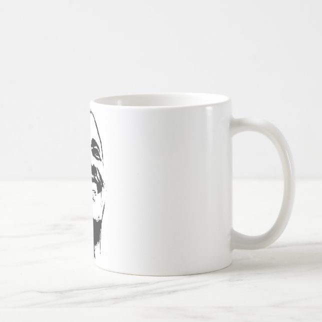 Taza De Café Barack Obama hace frente (Derecha)