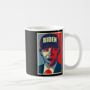 Taza De Café Barack Obama Joe Biden Gorra Elecciones 2020 Estad