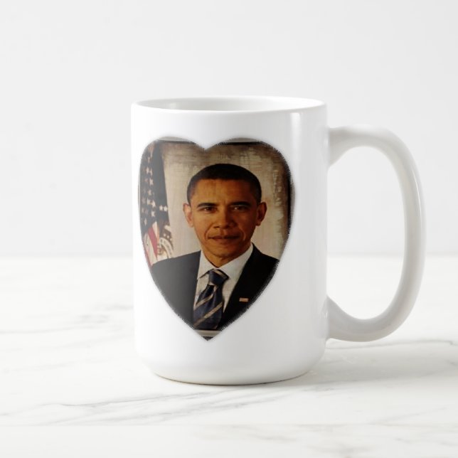 Taza De Café Barack Obama Mug (Derecha)