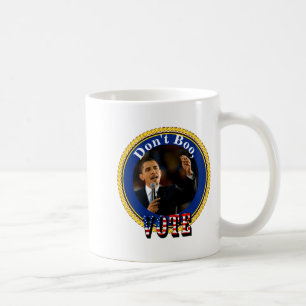 Taza De Café Barack Obama No Abuchee Voto